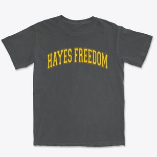 Hayes Freedom High School Varsity Arch Premium Heavyweight T-shirt