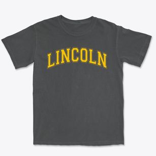 Lincoln Elementary School Varsity Arch Premium Heavyweight T-shirt
