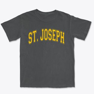 Saint Joseph Catholic School Varsity Arch Premium Heavyweight T-shirt