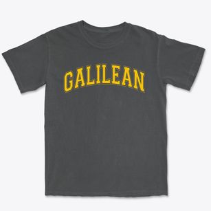 Galilean Baptist School Varsity Arch Premium Heavyweight T-shirt