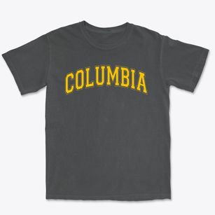 Columbia Middle School Varsity Arch Premium Heavyweight T-shirt