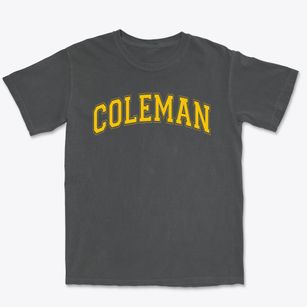 John A. Coleman Catholic High School Varsity Arch Premium Heavyweight T-shirt