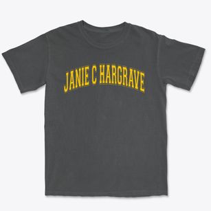 Janie C Hargrave Elementary School Varsity Arch Premium Heavyweight T-shirt