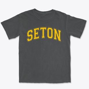 Seton High School Varsity Arch Premium Heavyweight T-shirt
