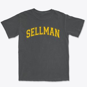 Sellman Middle School Varsity Arch Premium Heavyweight T-shirt