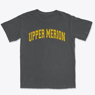 Upper Merion Middle School Varsity Arch Premium Heavyweight T-shirt