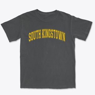 South Kingstown Junior High School Varsity Arch Premium Heavyweight T-shirt