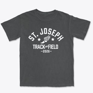 St Joseph Parish Track and Field Premium Heavyweight T-shirt