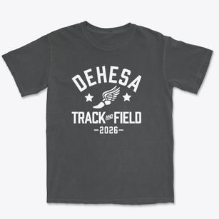 Dehesa Charter School Track and Field Premium Heavyweight T-shirt