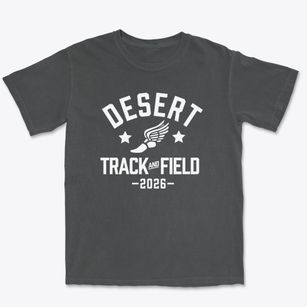 Desert Adventist Academy Track and Field Premium Heavyweight T-shirt