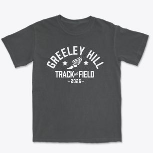 Greeley Hill Baptist Academy Track and Field Premium Heavyweight T-shirt