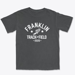 Franklin Elementary School Track and Field Premium Heavyweight T-shirt