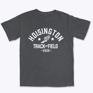 Hoisington Middle School Track and Field Premium Heavyweight T-shirt