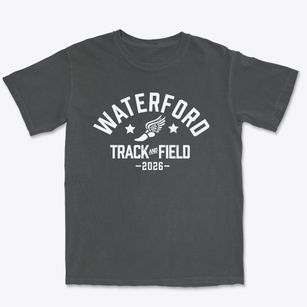 Waterford Street Primary School Track and Field Premium Heavyweight T-shirt