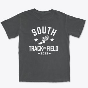 South County Technical School Track and Field Premium Heavyweight T-shirt