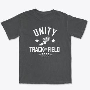 Unity Christian Academy Track and Field Premium Heavyweight T-shirt