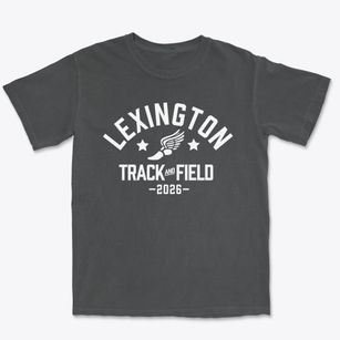 Lexington High School Track and Field Premium Heavyweight T-shirt
