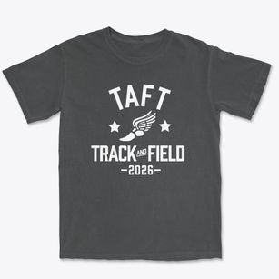 Taft Elementary School Track and Field Premium Heavyweight T-shirt