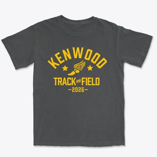 Kenwood Academy Track and Field Premium Heavyweight T-shirt