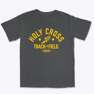 Holy Cross School Track and Field Premium Heavyweight T-shirt