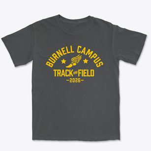 Burnell Campus School Track and Field Premium Heavyweight T-shirt