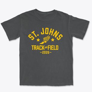 Saint Johns Lutheran School Track and Field Premium Heavyweight T-shirt
