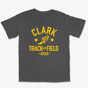 Clark Elementary School Track and Field Premium Heavyweight T-shirt