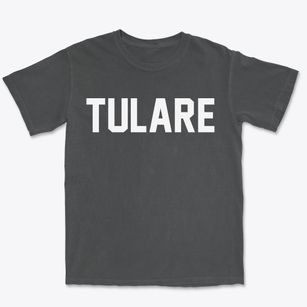 Tulare California Classic Block Premium Heavyweight T-shirt