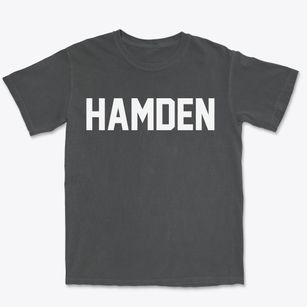 Hamden Connecticut Classic Block Premium Heavyweight T-shirt