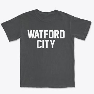 Watford City North Dakota Classic Block Premium Heavyweight T-shirt