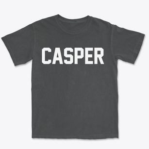 Casper Wyoming Classic Block Premium Heavyweight T-shirt