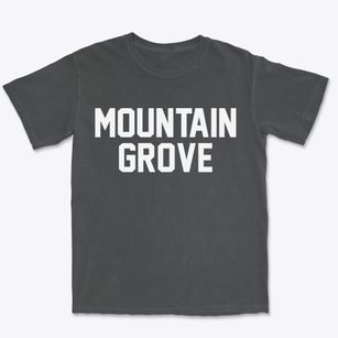 Mountain Grove Missouri Classic Block Premium Heavyweight T-shirt