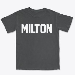 Milton New Hampshire Classic Block Premium Heavyweight T-shirt