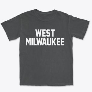 West Milwaukee Wisconsin Classic Block Premium Heavyweight T-shirt