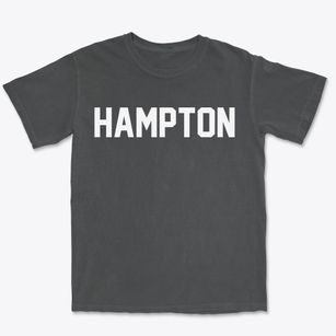 Hampton South Carolina Classic Block Premium Heavyweight T-shirt