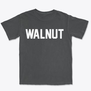 Walnut California Classic Block Premium Heavyweight T-shirt