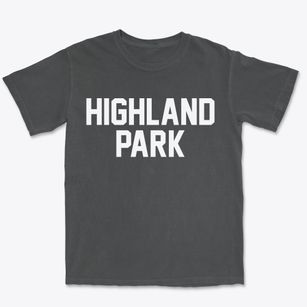 Highland Park Illinois Classic Block Premium Heavyweight T-shirt