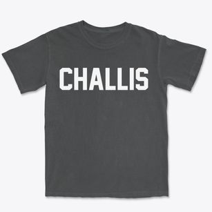 Challis Idaho Classic Block Premium Heavyweight T-shirt