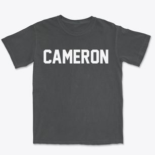 Cameron New York Classic Block Premium Heavyweight T-shirt