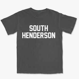 South Henderson North Carolina Classic Block Premium Heavyweight T-shirt