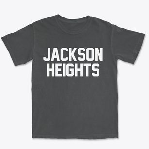 Jackson Heights North Carolina Classic Block Premium Heavyweight T-shirt
