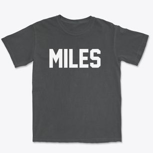Miles Iowa Classic Block Premium Heavyweight T-shirt