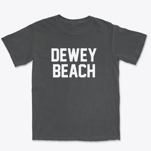 Dewey Beach Delaware Classic Block Premium Heavyweight T-shirt