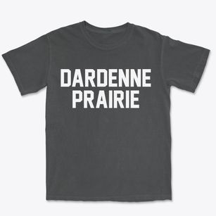 Dardenne Prairie Missouri Classic Block Premium Heavyweight T-shirt