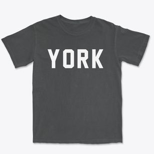 York Maine Classic Block Premium Heavyweight T-shirt