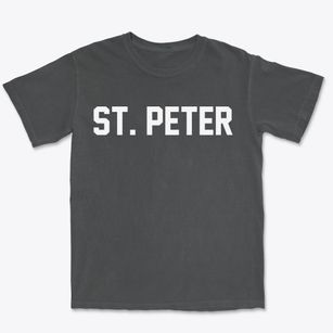 St. Peter Minnesota Classic Block Premium Heavyweight T-shirt