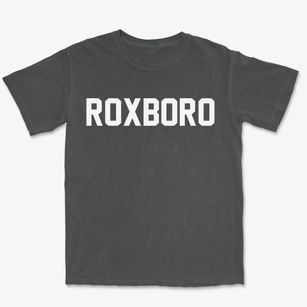 Roxboro North Carolina Classic Block Premium Heavyweight T-shirt