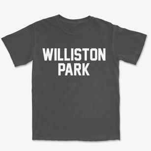 Williston Park New York Classic Block Premium Heavyweight T-shirt