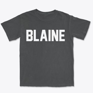 Blaine Minnesota Classic Block Premium Heavyweight T-shirt