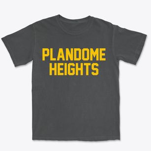 Plandome Heights New York Classic Block Premium Heavyweight T-shirt